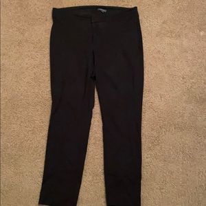Madison Black Flat Front Trousers